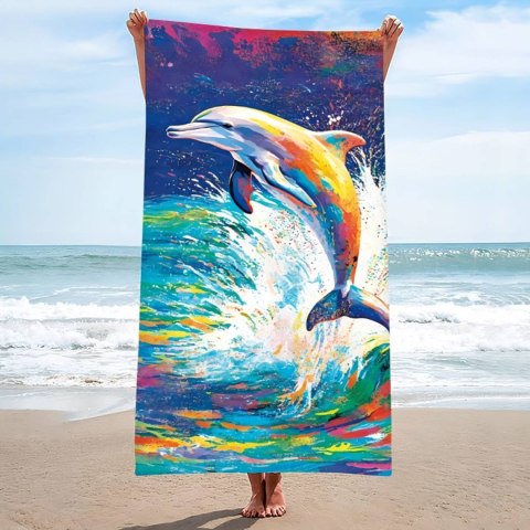 Ręcznik plażowy mikrofibra 100x180 H129