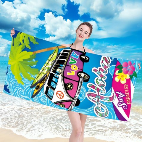 Ręcznik plażowy mikrofibra 100x180 H146