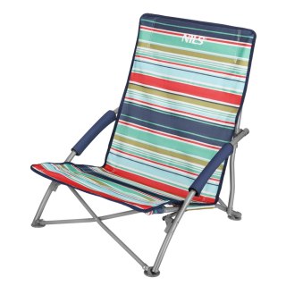 NC3035 NIEBIESKO-CZERWONY KRZESŁO PLAŻOWE NILS CAMP