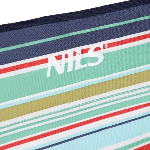NC3035 NIEBIESKO-CZERWONY KRZESŁO PLAŻOWE NILS CAMP