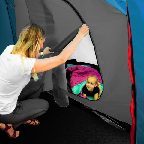 NC6031 NIEBIESKO- JASNO SZARY NAMIOT KEMPINGOWY HIGHLAND NILS CAMP