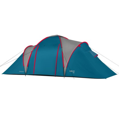 NC6431 NAMIOT KEMPINGOWY NIEBIESKI-JASNO SZARY HIGHLAND IV NILS CAMP