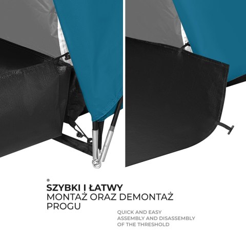 NC6431 NAMIOT KEMPINGOWY NIEBIESKI-JASNO SZARY HIGHLAND IV NILS CAMP