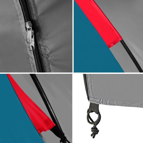 NC6431 NAMIOT KEMPINGOWY NIEBIESKI-JASNO SZARY HIGHLAND IV NILS CAMP