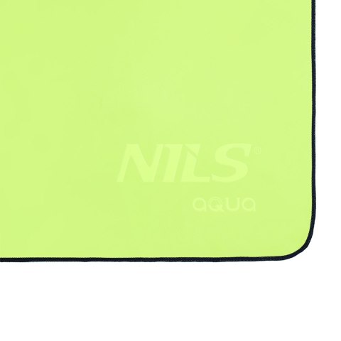 NAR11 ZIELONY RĘCZNIK Z MIKROFIBRY 140x70 cm NILS AQUA