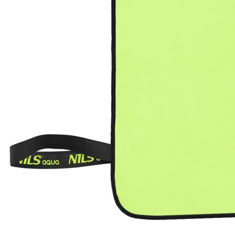 NAR11 ZIELONY RĘCZNIK Z MIKROFIBRY 140x70 cm NILS AQUA