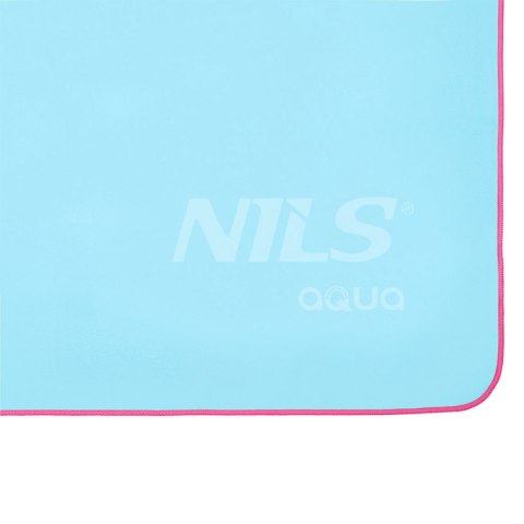 NAR13 JASNONIEBIESKI RĘCZNIK Z MIKROFIBRY 200X90 cm NILS AQUA