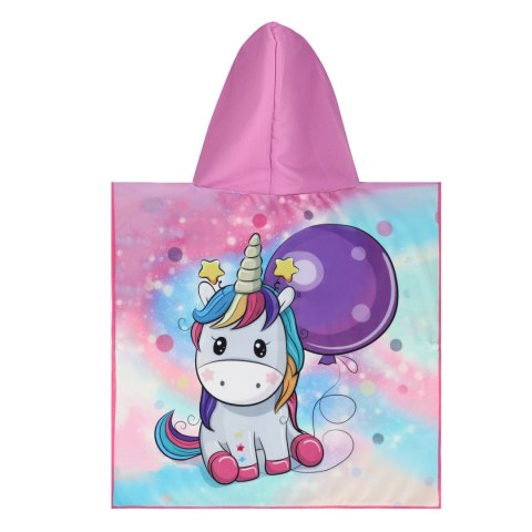 NAR20 RĘCZNIK PONCZO UNICORN NILS AQUA