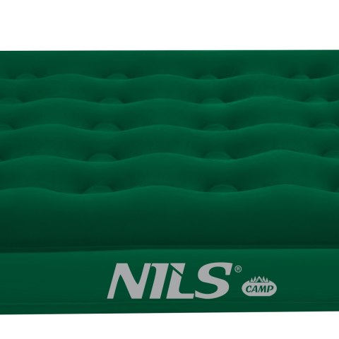 NC2802 MATERAC TURYSTYCZNY DMUCHANY 191X137X22 CM ZIELONY NILS CAMP