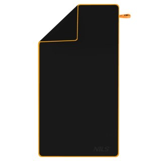 NCR12 RĘCZNIK Z MIKROFIBRY CZARNY 180x100 cm NILS