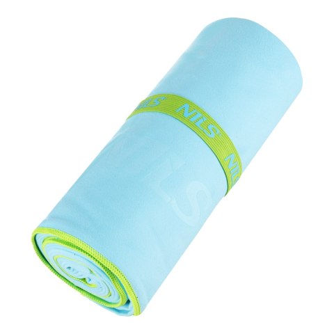 NCR12 RĘCZNIK Z MIKROFIBRY JASNONIEBIESKI 180x100 cm NILS