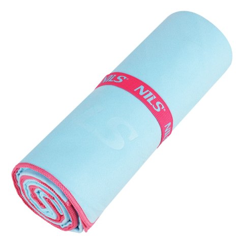 NCR13 RĘCZNIK Z MIKROFIBRY JASNONIEBIESKI 200X90 cm NILS