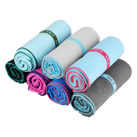 NCR13 RĘCZNIK Z MIKROFIBRY JASNONIEBIESKI 200X90 cm NILS