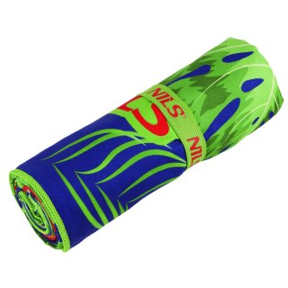 NCR14 RĘCZNIK Z MIKROFIBRY KWIATY 160x80 cm NILS