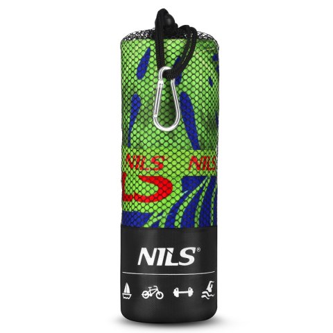 NCR14 RĘCZNIK Z MIKROFIBRY KWIATY 160x80 cm NILS