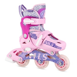 NA13102 ŁYŻWOROLKI FILO RÓŻOWE ROZM. XS(26-29) NILS EXTREME