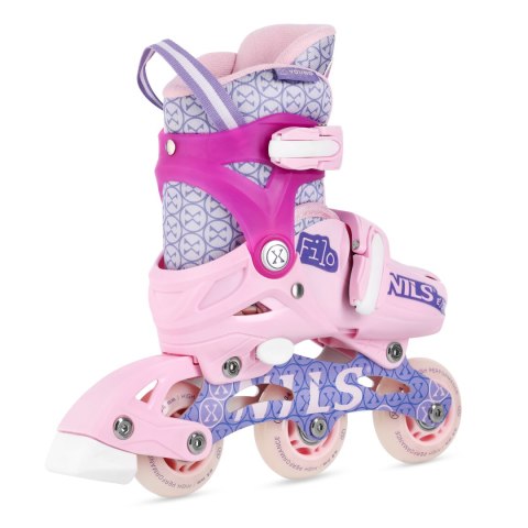 NA13102 ŁYŻWOROLKI FILO RÓŻOWE ROZM. XS(26-29) NILS EXTREME