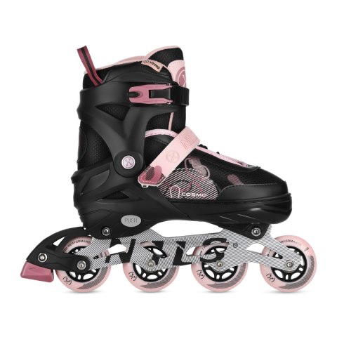 NA13808 ŁYŻWOROLKI COSMO RÓŻOWE ROZM. M(34-37) NILS EXTREME