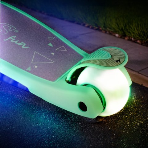 HLB1310 LED HULAJNOGA DZIECIĘCA FIOLETOWA NILS FUN