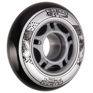 PU 72x24 82A CZARNE KÓŁKA (4 szt.) NILS EXTREME