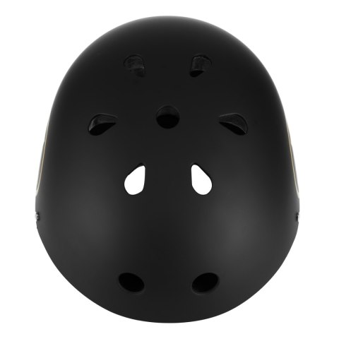 MTW001-1 KASK CZARNO-BEŻOWY ROZM. L(58-61CM) NILS EXTREME