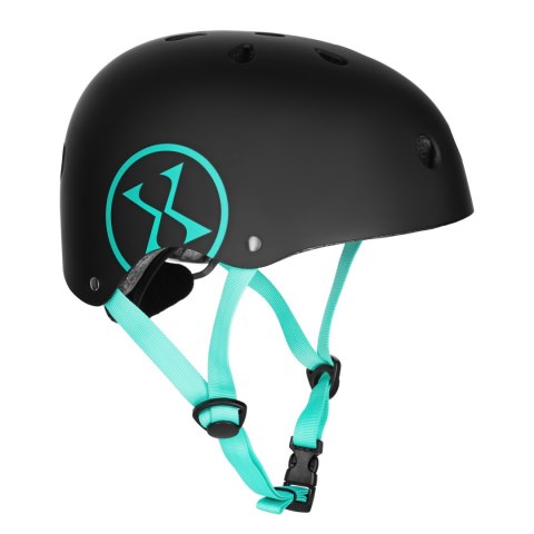 MTW001-1 KASK CZARNO-NIEBIESKI ROZM. L(58-61CM) NILS EXTREME