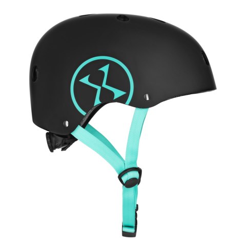 MTW001-1 KASK CZARNO-NIEBIESKI ROZM. L(58-61CM) NILS EXTREME