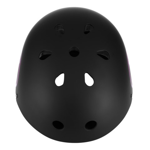 MTW001-1 KASK CZARNO-RÓŻOWY ROZM. M(55-58CM) NILS EXTREME