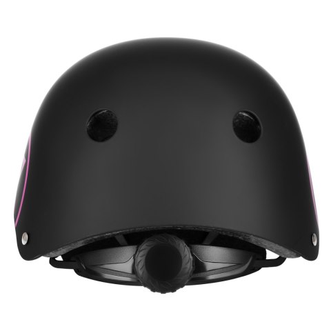 MTW001-1 KASK CZARNO-RÓŻOWY ROZM. M(55-58CM) NILS EXTREME