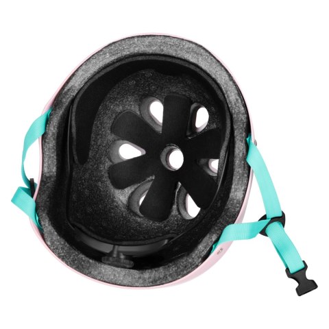 MTW001-1 KASK RÓŻOWY ROZM. M(55-58CM) NILS EXTREME