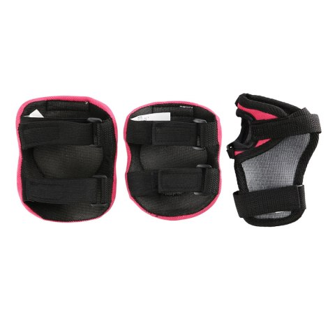 MTW01+H210 RÓŻOWY ROZM. XS KASK Z OCHRANIACZAMI ZESTAW NILS EXTREME