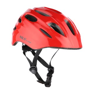 MTW01 LED KASK CZERWONY ROZM. XS (49-55 cm) NILS EXTREME