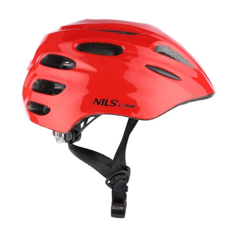 MTW01 LED KASK CZERWONY ROZM. XS (49-55 cm) NILS EXTREME