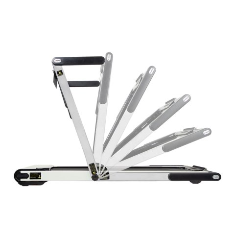 LOOP12 MULTI GRAY BIEŻNIA ELEKTRYCZNA Z BIURKIEM HMS