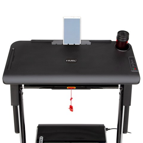 LOOP12 MULTI GRAY BIEŻNIA ELEKTRYCZNA Z BIURKIEM HMS