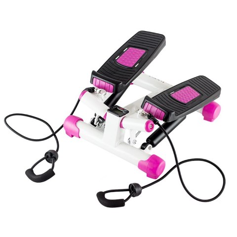 S3033 RÓŻOWY STEPPER SKOŚNY Z LINKAMI HMS