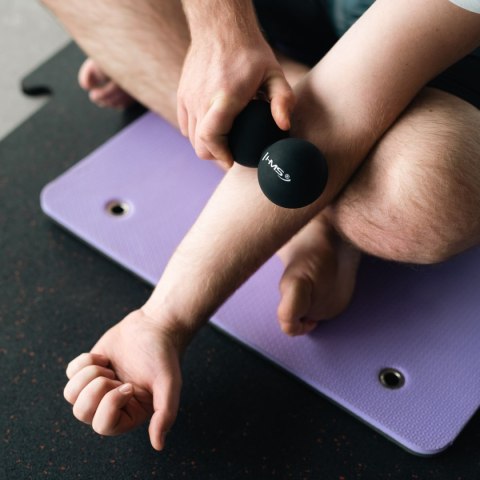 BLC02 BLACK LACROSSE PODWÓJNA PIŁKA DO MASAŻU HMS