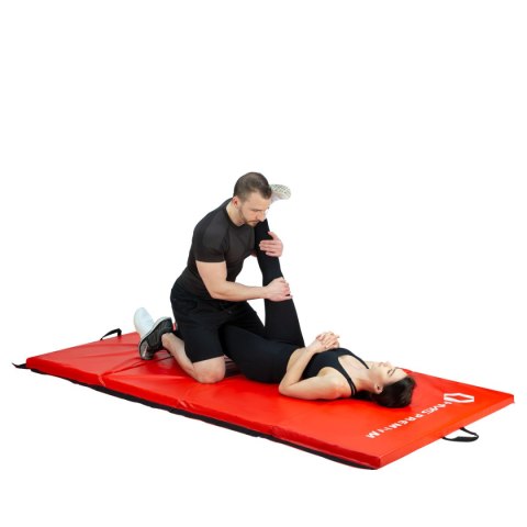 MGS01 RED MATERAC GIMNASTYCZNY SKŁADANY 2400x1200 MM HMS PREMIUM