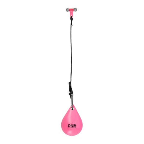 ZESTAW HULA HOP OHA02 PINK Z WYPUSTKAMI I OBCIĄŻNIKIEM ONE FITNESS + PAS BR160