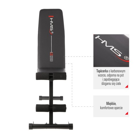 LS1203 ŁAWKA DO ĆWICZEŃ SKŁADANA HMS