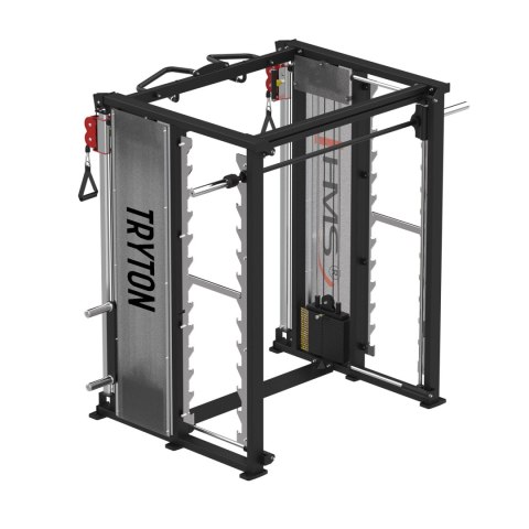 TRYTON SUWNICA SMITHA 3D Z PODWÓJNYM WYCIĄGIEM I STOSEM COMMERCIAL HMS