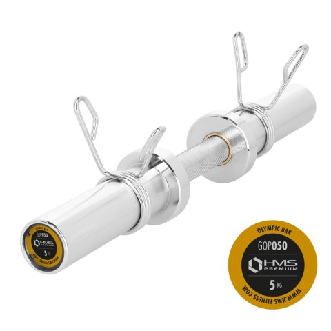 GOP050 GRYF KRÓTKI OLIMPIJSKI 5KG 50CM HMS