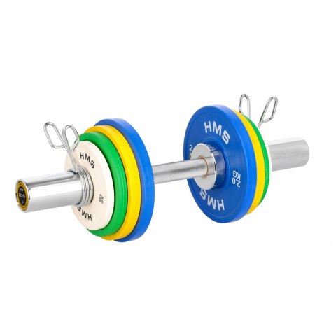 GOP050 GRYF KRÓTKI OLIMPIJSKI 5KG 50CM HMS