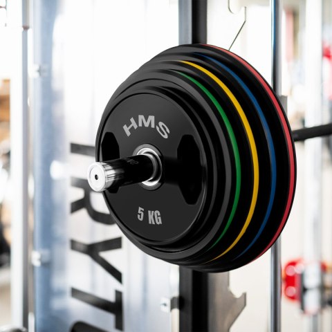 TOG10 2 x 10 KG TALERZ OLIMPIJSKI OGUMOWANY 2 x 10 KG HMS