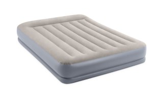 Dwuosobowy Materac Dmuchany 152x203x30 cm łóżko pompka 220V INTEX 64118 ND