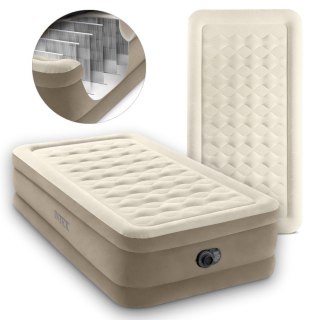 Materac Dmuchany Jednoosobowy Łóżko do Spania z Pompką 230V Intex 64426 ND