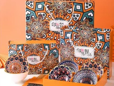 Kpl. 2 miseczek z pałeczkami