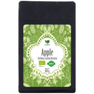 HERBATA CZARNA LIŚCIASTA JABŁKOWA BIO 100 g - ECOBLIK