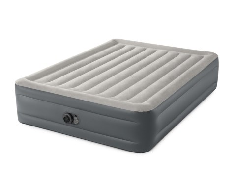Dwuosobowy materac dmuchany 152x203x46 cm łóżko pompka 220V INTEX 64126 ND