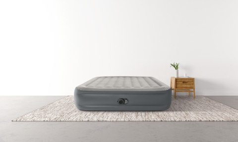 Dwuosobowy materac dmuchany 152x203x46 cm łóżko pompka 220V INTEX 64126 ND